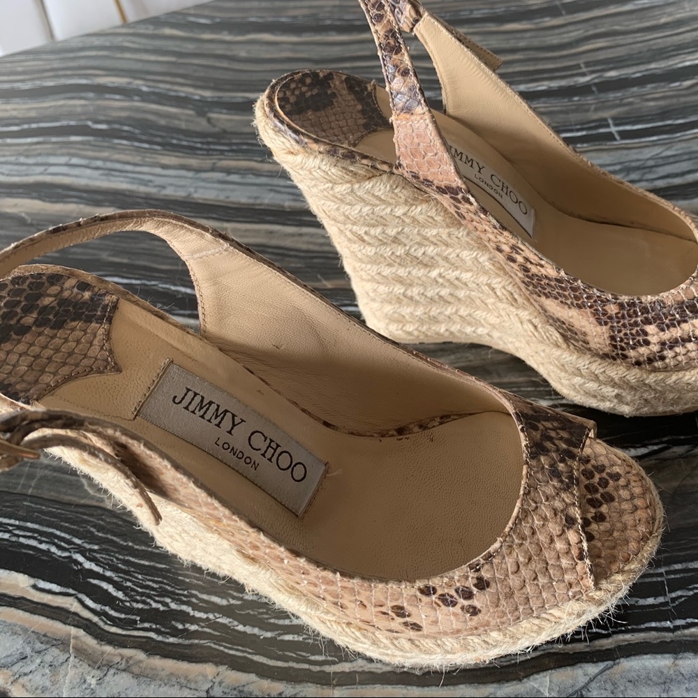 Jimmy Choo Espadrilles Wedges